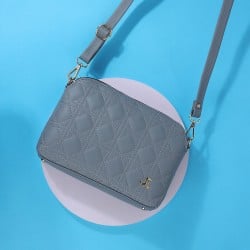 Women Light-Blue Zip Top Sling