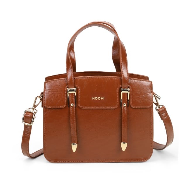 Mochi Women Brown Satchel Bag (SKU: 66-843-12-10)