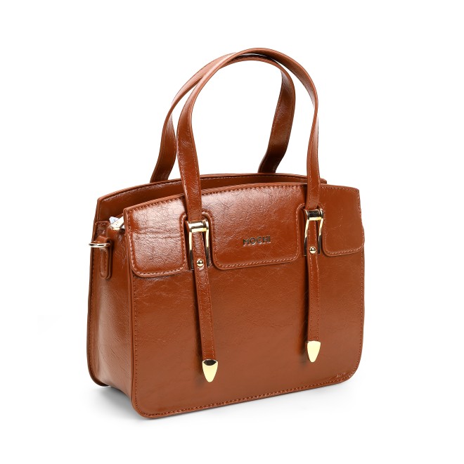Mochi Women Brown Satchel Bag (SKU: 66-843-12-10)