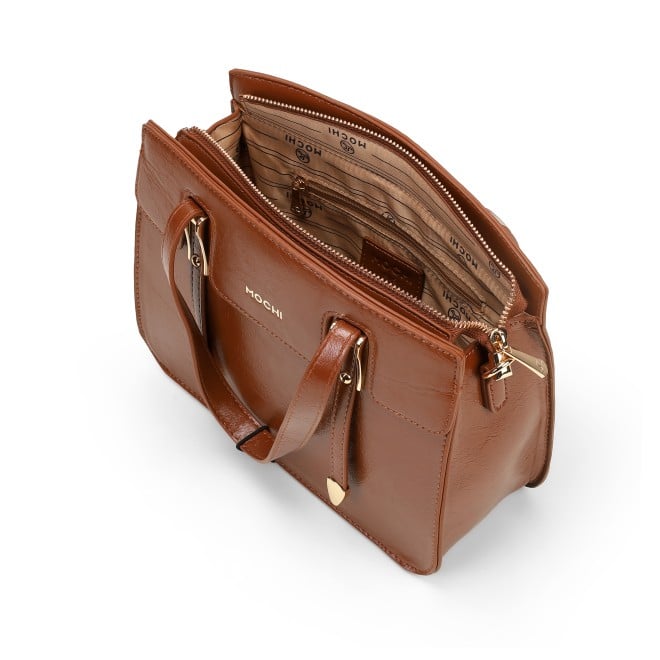 Mochi Women Brown Satchel Bag (SKU: 66-843-12-10)