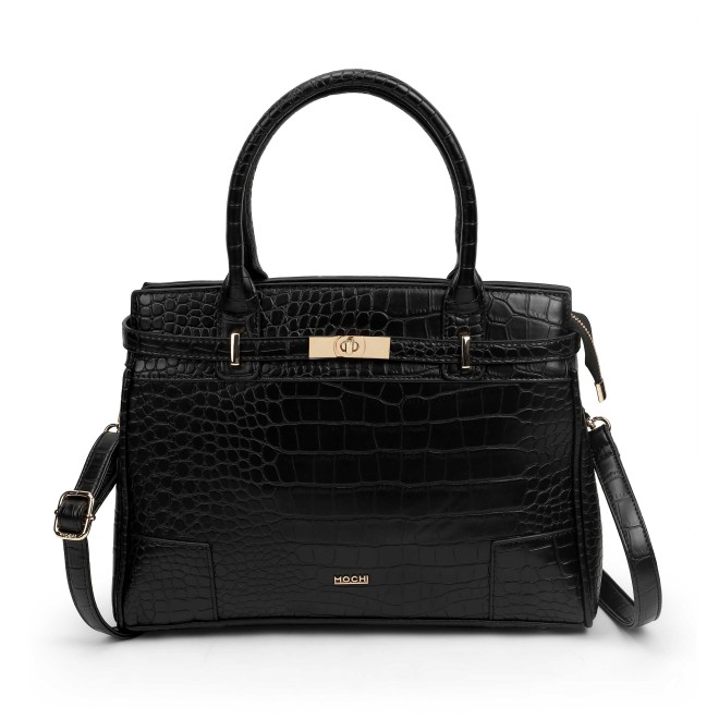 Mochi Women Black Satchel Bag (SKU: 66-844-11-10) Mochi Women Black Satchel Bag (SKU: 66-844-11-10)
