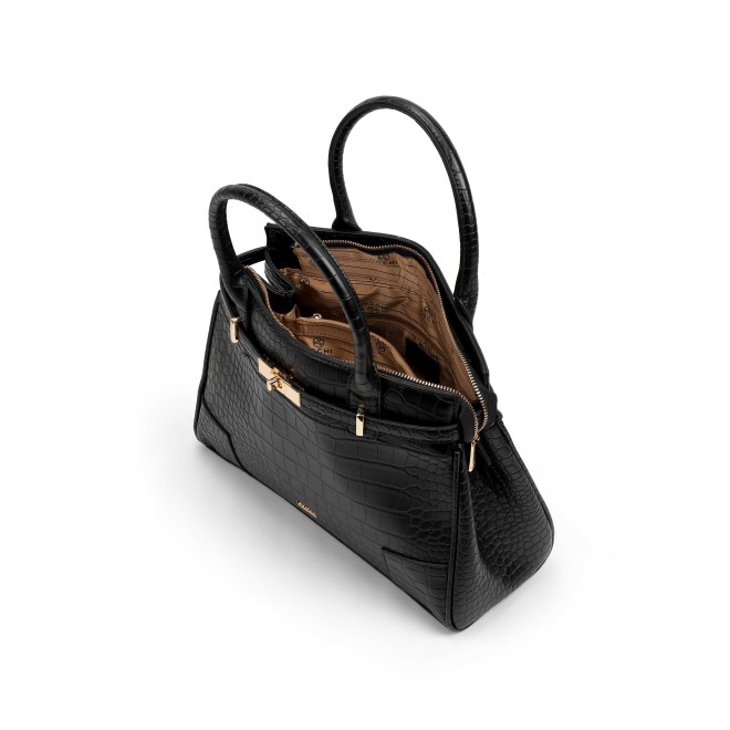 Mochi Women Black Satchel Bag (SKU: 66-844-11-10) Mochi Women Black Satchel Bag (SKU: 66-844-11-10)