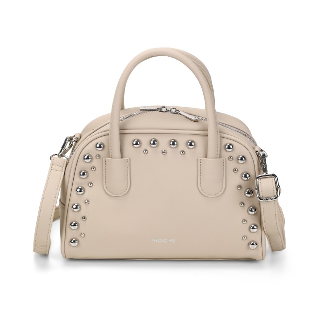 Mochi Women Beige Satchel Bag (SKU: 66-846-20-10)
