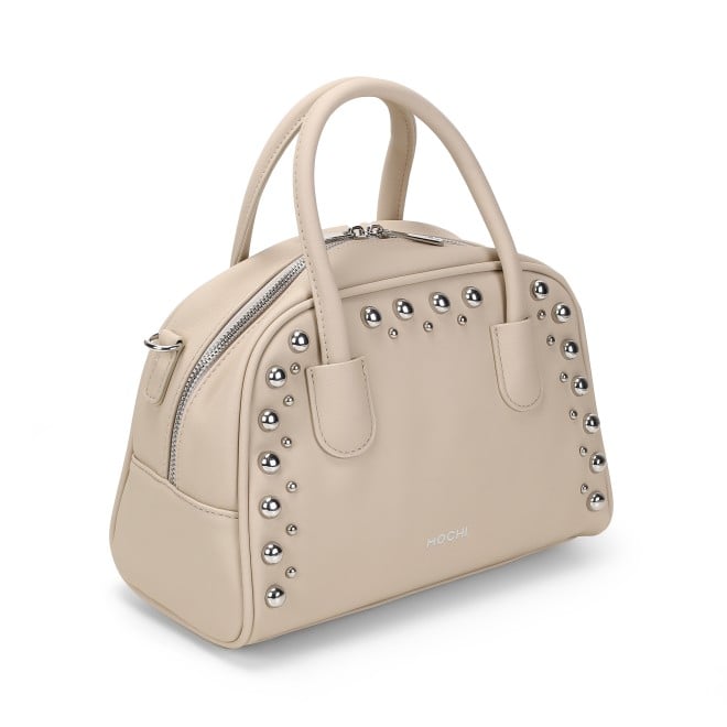 Mochi Women Beige Satchel Bag (SKU: 66-846-20-10)