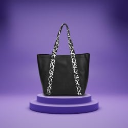 Women Black Tote Bag