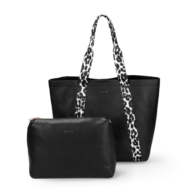 Mochi Women Black Tote Bag (SKU: 66-849-11-10)