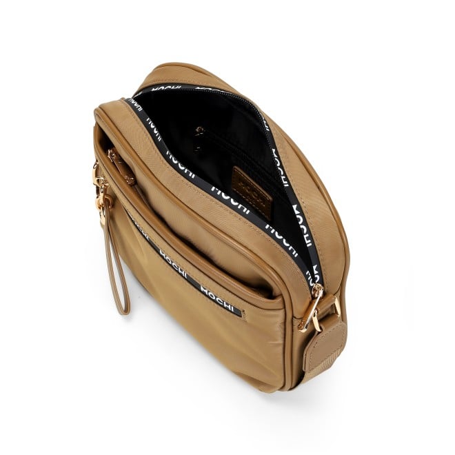 Mochi Women Khaki Sling Bag (SKU: 66-851-62-10) Mochi Women Khaki Sling Bag (SKU: 66-851-62-10)