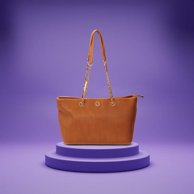 Mochi Women Tan Tote Bag (SKU: 66-852-23-10)