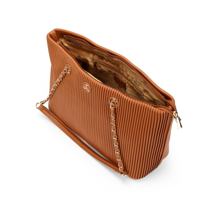 Mochi Women Tan Tote Bag (SKU: 66-852-23-10)
