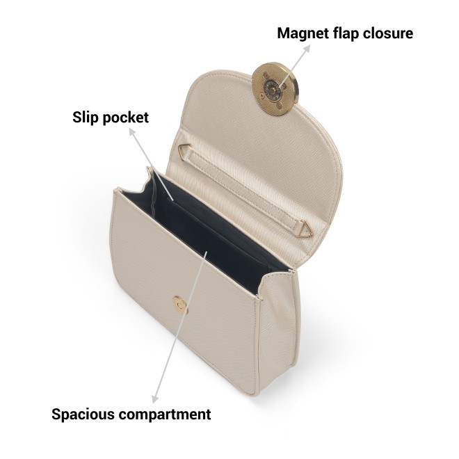 Mochi Women Beige Hand Bags Evening Bag (SKU: 66-853-20-10)