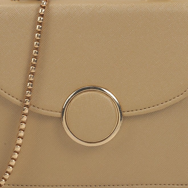 Mochi Women Gold Satchel Bag (SKU: 66-853-15-10)