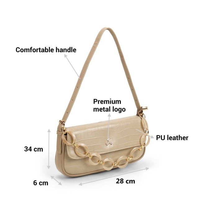 Mochi Women Beige Shoulder Bag (SKU: 66-854-20-10)