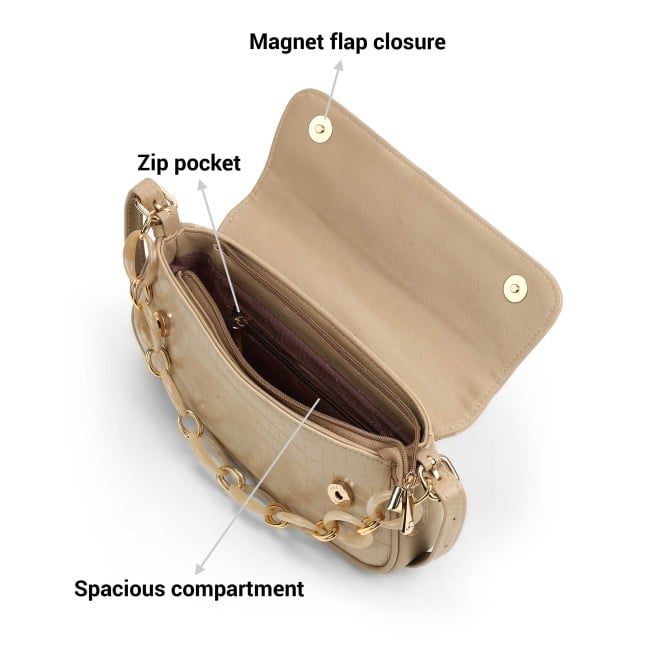 Mochi Women Beige Shoulder Bag (SKU: 66-854-20-10)