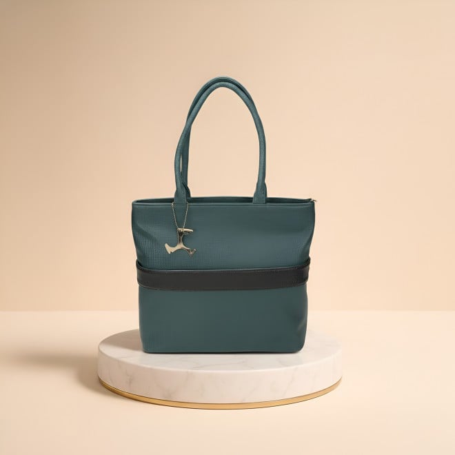 Mochi Women Green Tote bag