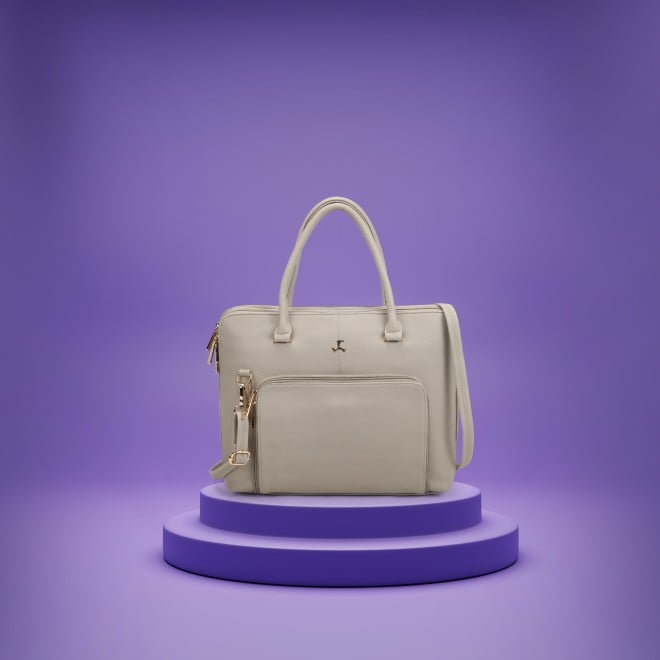 Mochi Women Light-grey Laptop Bag
