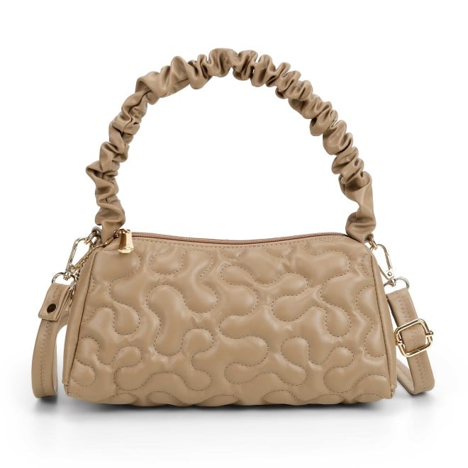 Mochi Women Beige Shoulder Bag