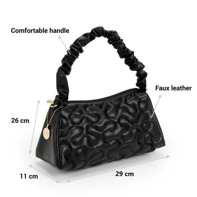 Mochi Women Black Shoulder Bag (SKU: 66-858-11-10)