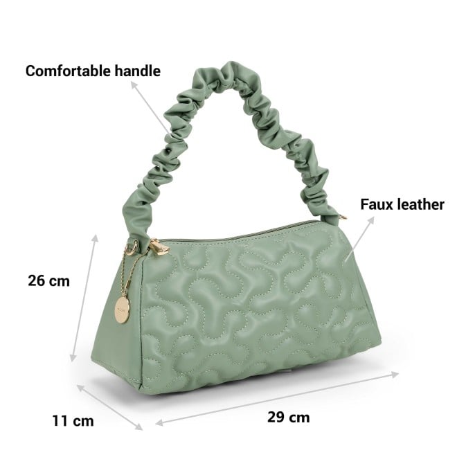 Mochi Women Green Shoulder Bag (SKU: 66-858-21-10)