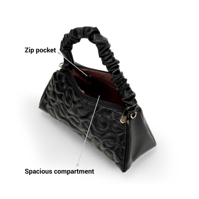 Mochi Women Black Shoulder Bag (SKU: 66-858-11-10)