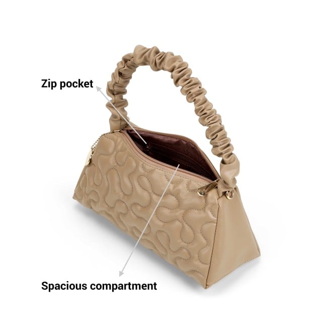 Mochi Women Beige Shoulder Bag (SKU: 66-858-20-10)