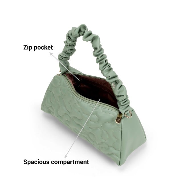 Mochi Women Green Shoulder Bag (SKU: 66-858-21-10)