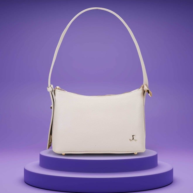 Mochi Women Beige Casual Sling Bag