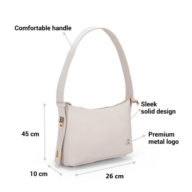 Mochi Women Beige Casual Sling Bag (SKU: 66-859-20-10)