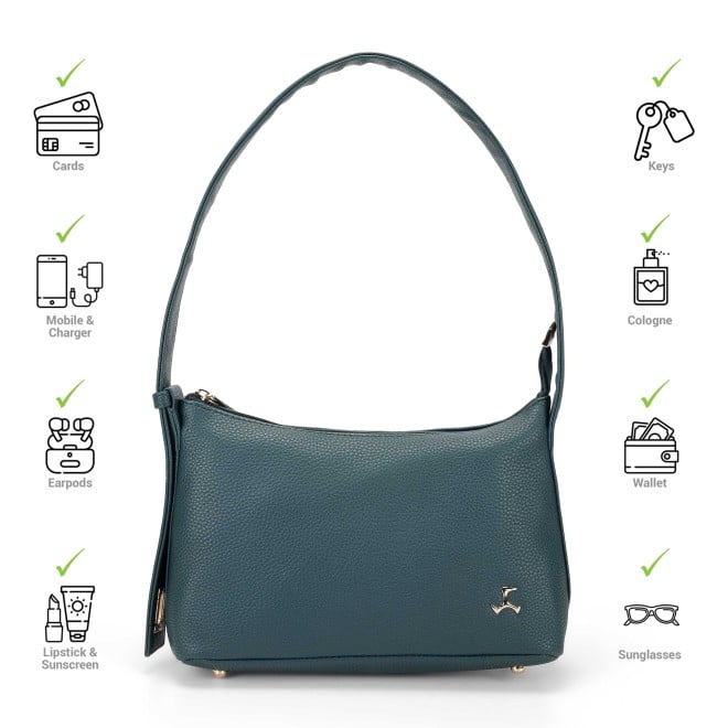 Mochi Women Green Shoulder Bag (SKU: 66-859-21-10)