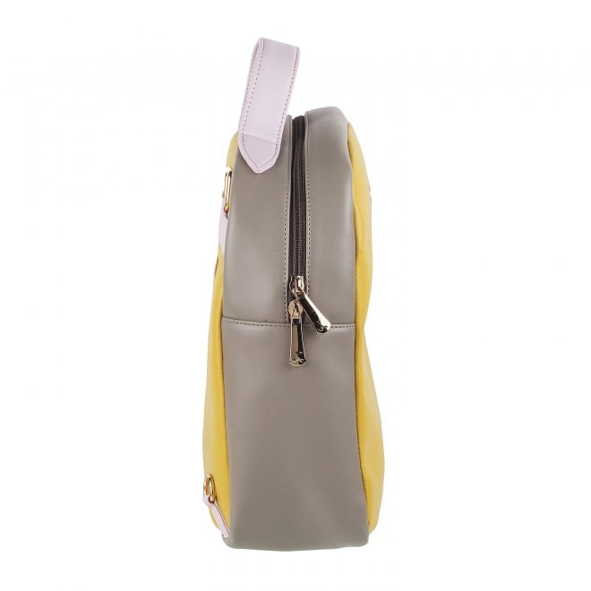 Mochi Women Yellow Hand Bags backpack (SKU: 66-86-33-10)