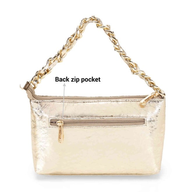 Mochi Women Gold Casual Sling Bag (SKU: 66-861-15-10)