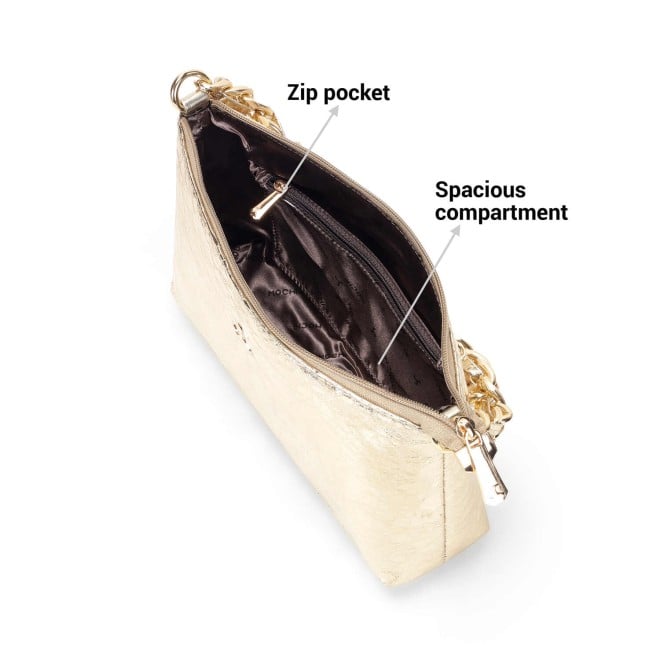 Mochi Women Gold Casual Sling Bag (SKU: 66-861-15-10)