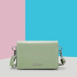 Women Green Casual Sling Bag