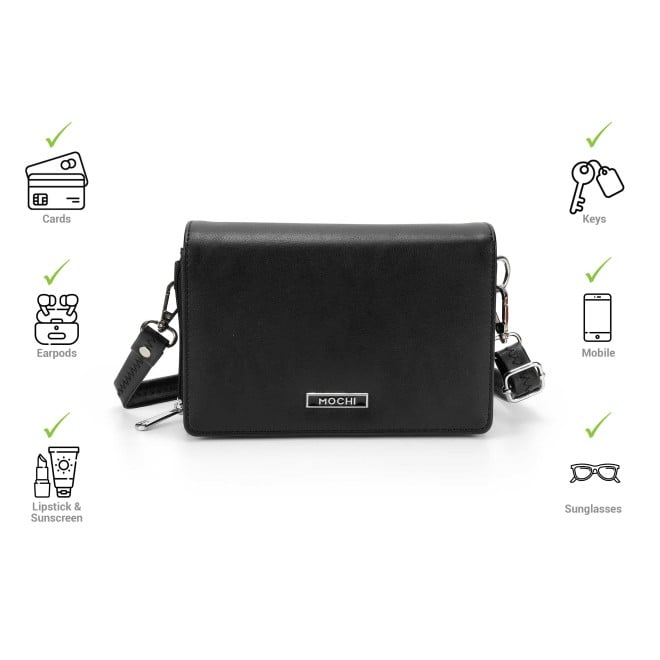 Mochi Women Black Sling Bag (SKU: 66-864-11-10)