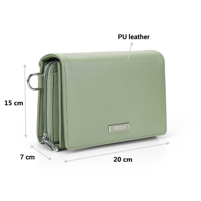 Mochi Women Green Sling Bag (SKU: 66-864-21-10)