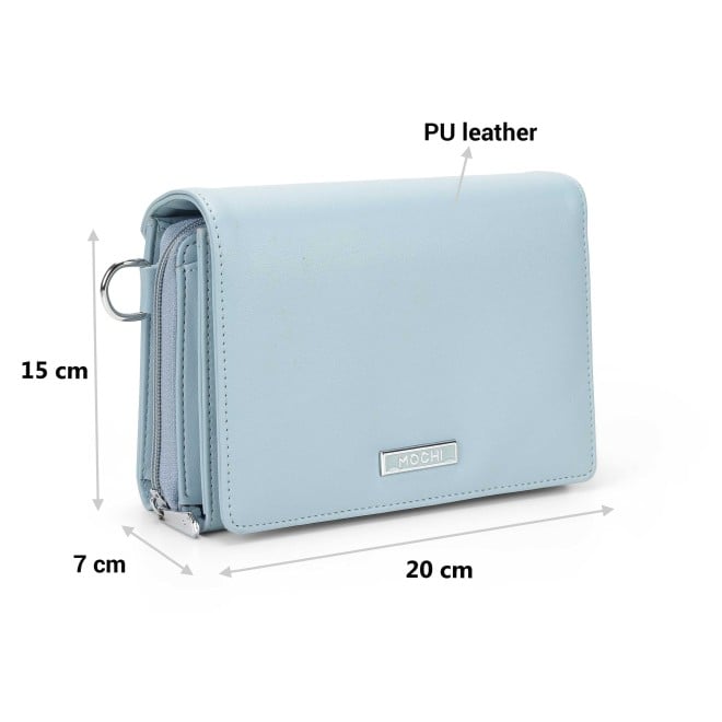 Mochi Women Blue Sling Bag (SKU: 66-864-45-10)