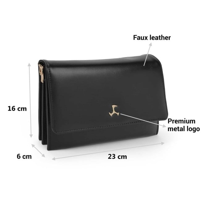 Mochi Women Black Casual Sling Bag (SKU: 66-865-11-10)