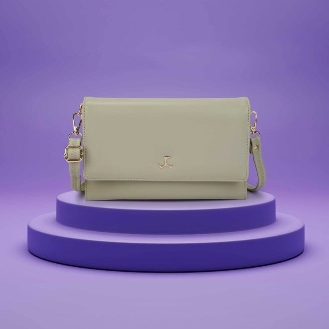 Mochi Women Grey Casual Sling Bag