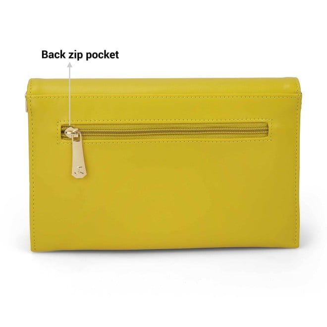 Mochi Women Yellow Casual Sling Bag (SKU: 66-865-33-10)