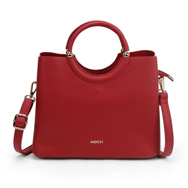 Mochi Women Maroon Satchel Bag (SKU: 66-866-44-10)