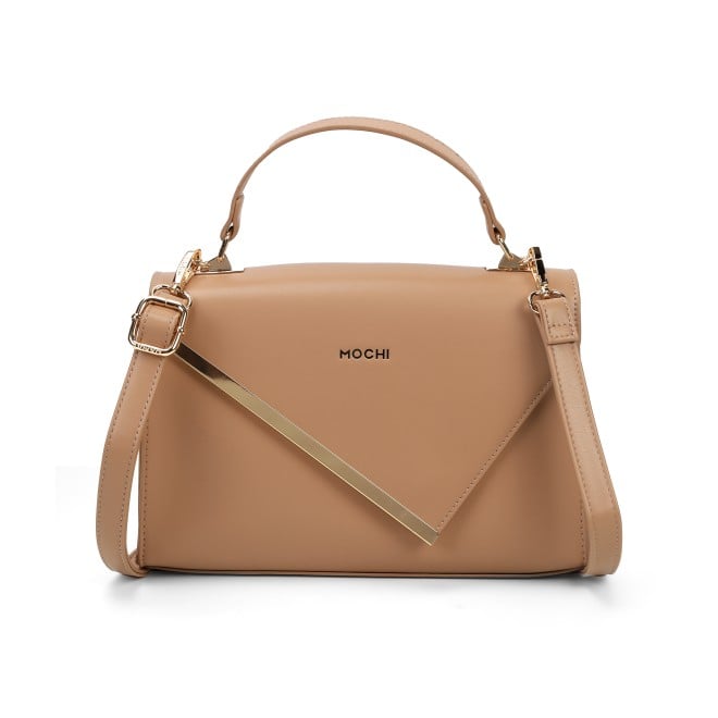 Mochi Women Beige Satchel Bag (SKU: 66-867-20-10)