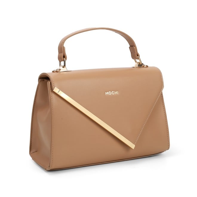 Mochi Women Beige Satchel Bag (SKU: 66-867-20-10)