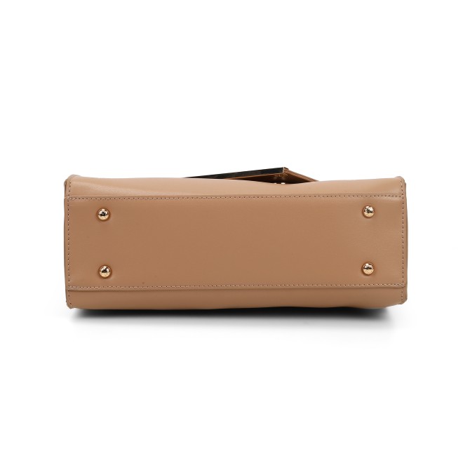 Mochi Women Beige Satchel Bag (SKU: 66-867-20-10)