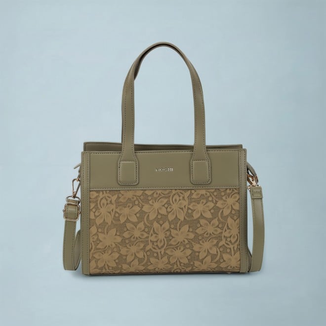 Mochi Women Olive Satchel Bag