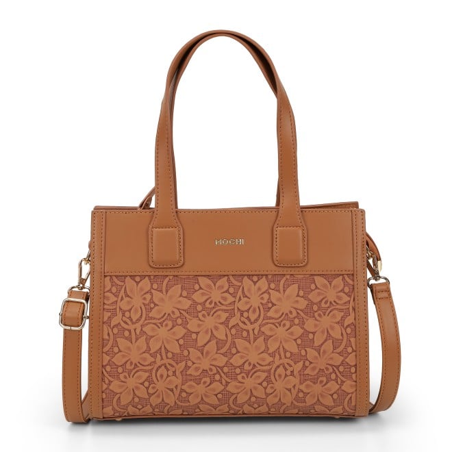 Mochi Women Tan Satchel Bag (SKU: 66-869-23-10)