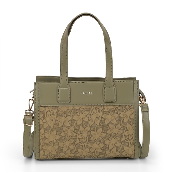 Mochi Women Olive Satchel Bag (SKU: 66-869-49-10)