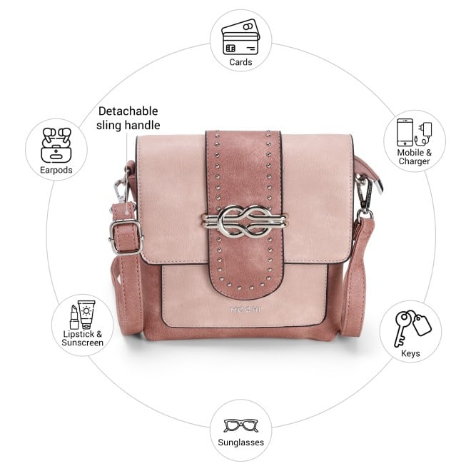 Mochi Women Peach Sling Bag (SKU: 66-873-80-10)
