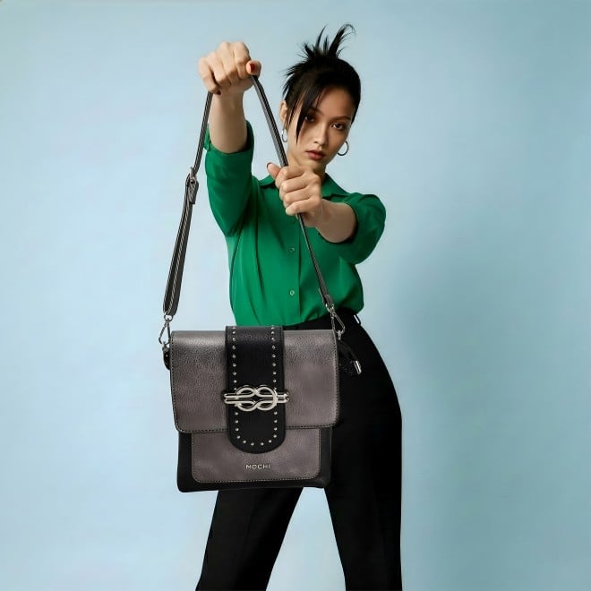 Mochi Women Black Sling Bag (SKU: 66-873-11-10)