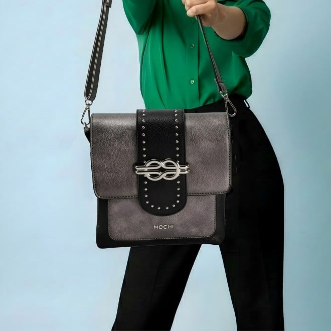 Mochi Women Black Sling Bag (SKU: 66-873-11-10)