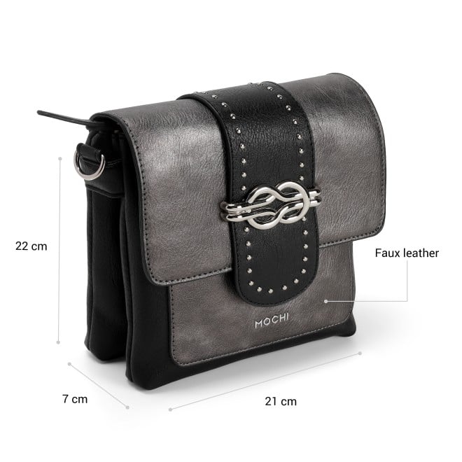 Mochi Women Black Sling Bag (SKU: 66-873-11-10)