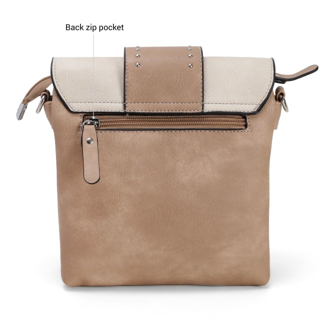 Mochi Women Beige Sling Bag (SKU: 66-873-20-10)